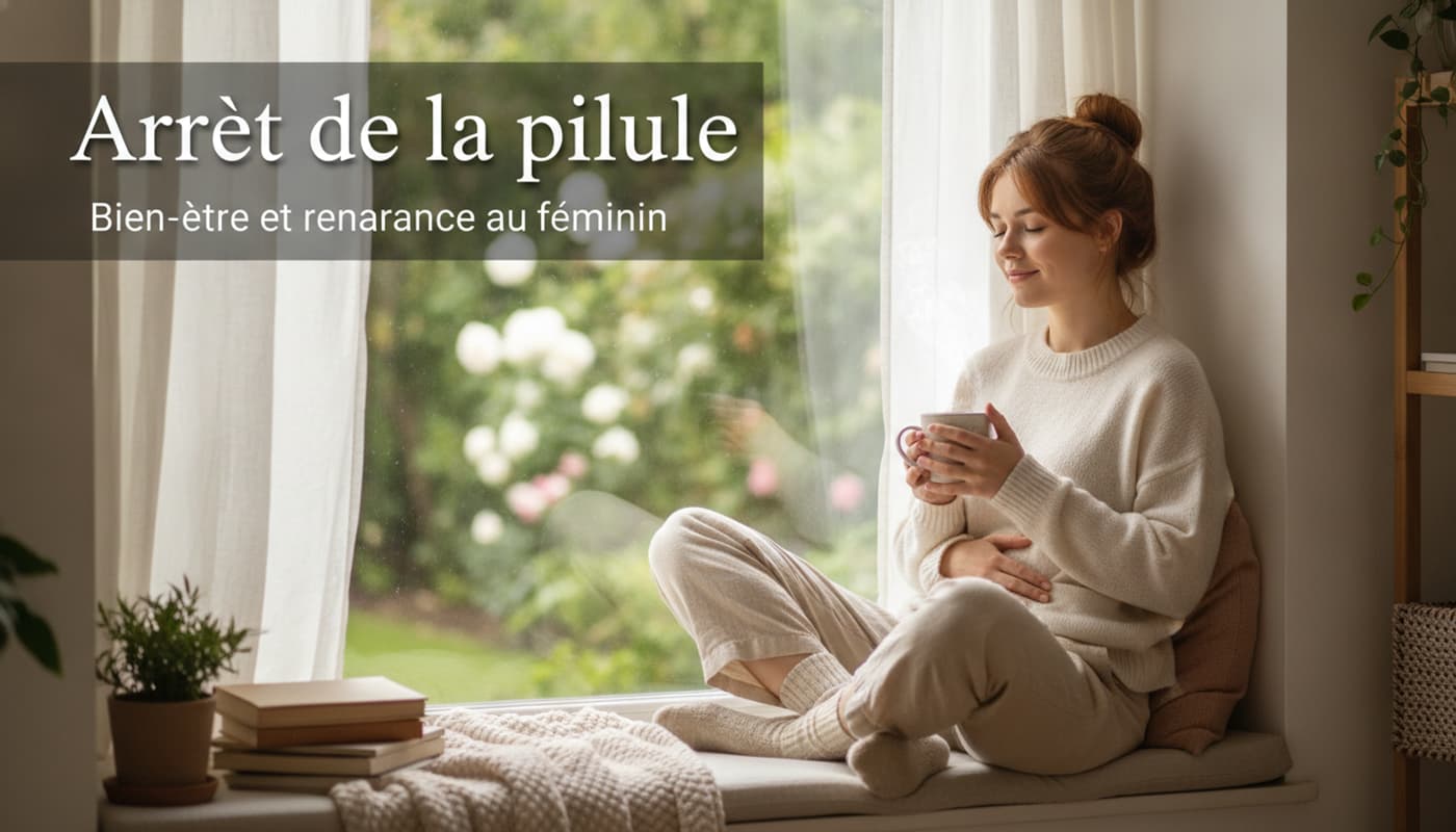 Jeune femme assise paisiblement près d