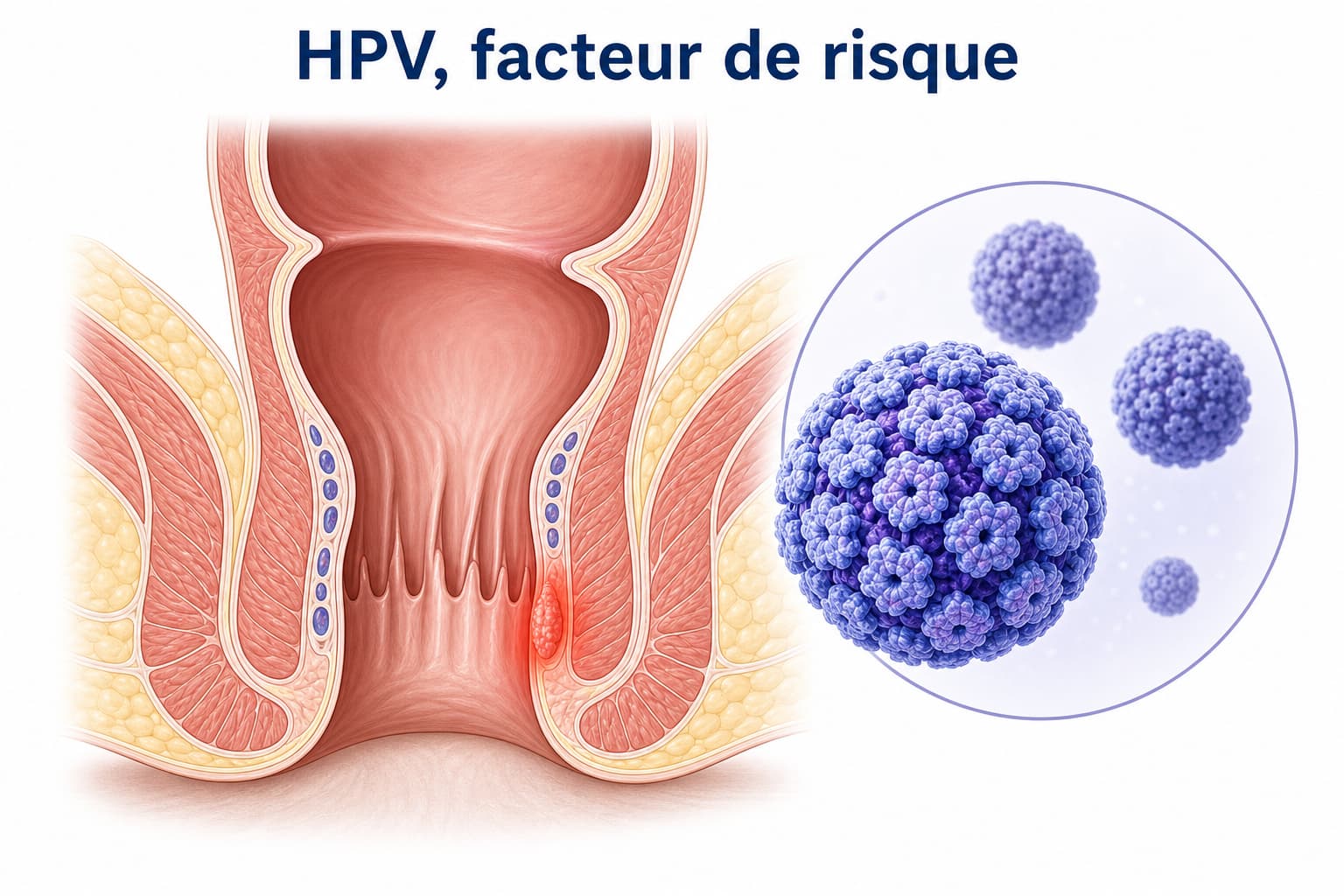 Illustration médicale montrant l